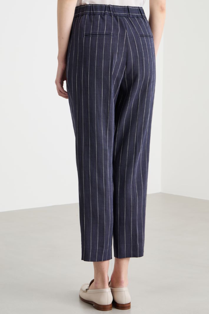 Natté canvas trousers Intrend - 4