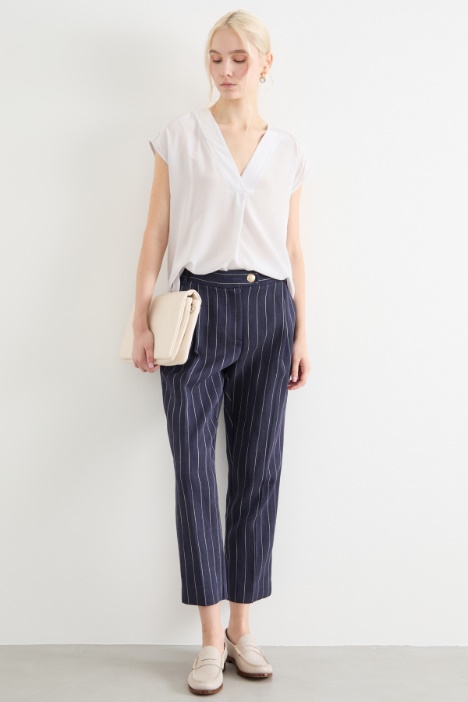 Natté canvas trousers Intrend