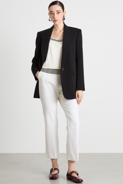 Flared cropped trousers Intrend