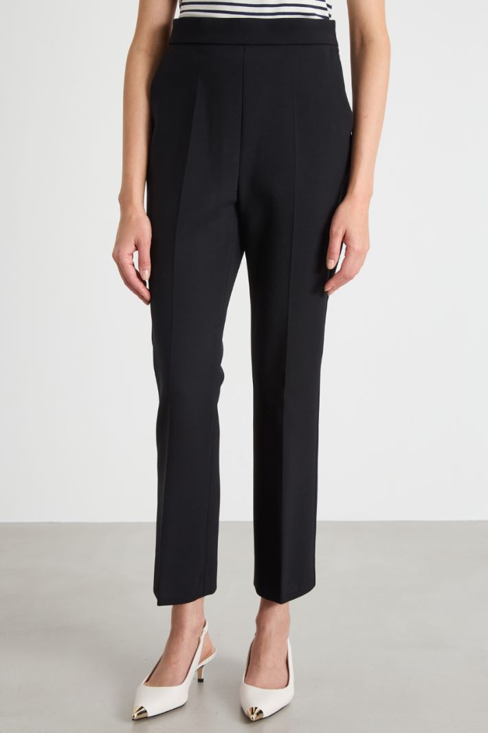 Flared cropped trousers Intrend - 2