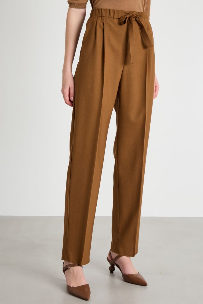 Wool-Blend Jogging Trousers Intrend - 2