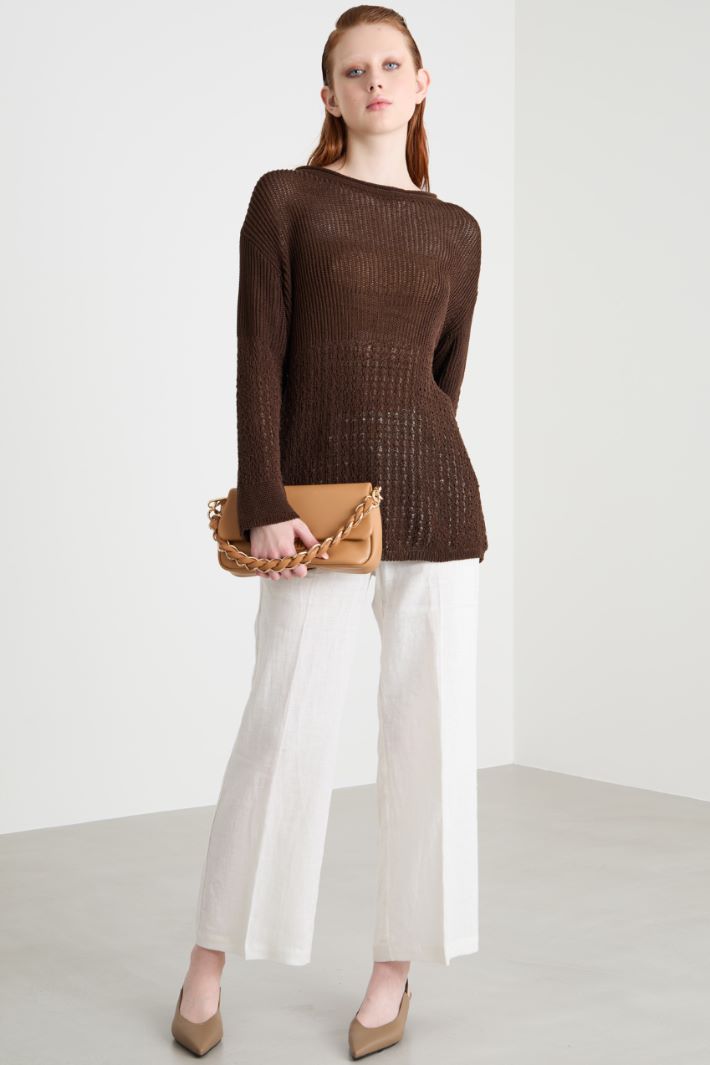 Elasticated-waist trousers Intrend