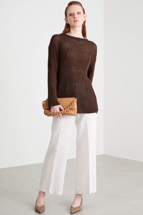 Elasticated-waist trousers Intrend