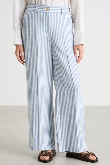 Pantalone con vita elasticizzata