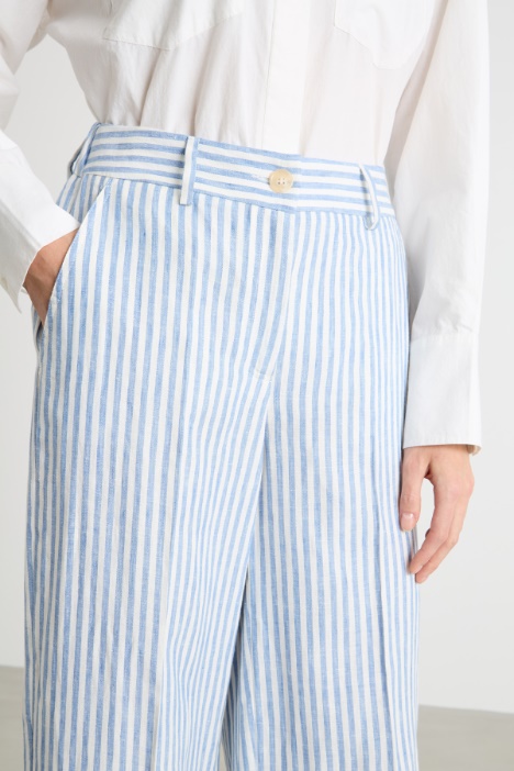 Pantalone con vita elasticizzata