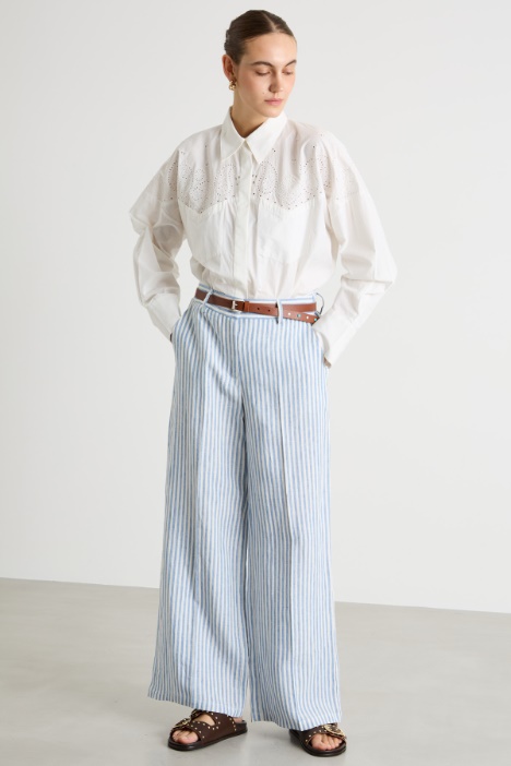 Pantalone con vita elasticizzata Intrend