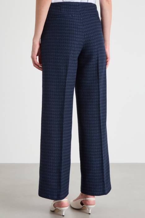 Pantalone palazzo in stuoia