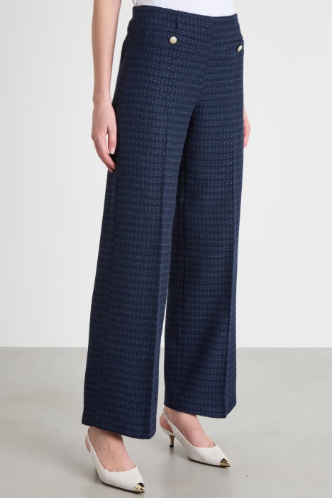 Pantalone palazzo in stuoia