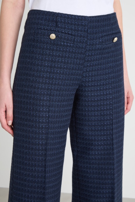 Pantalone palazzo in stuoia