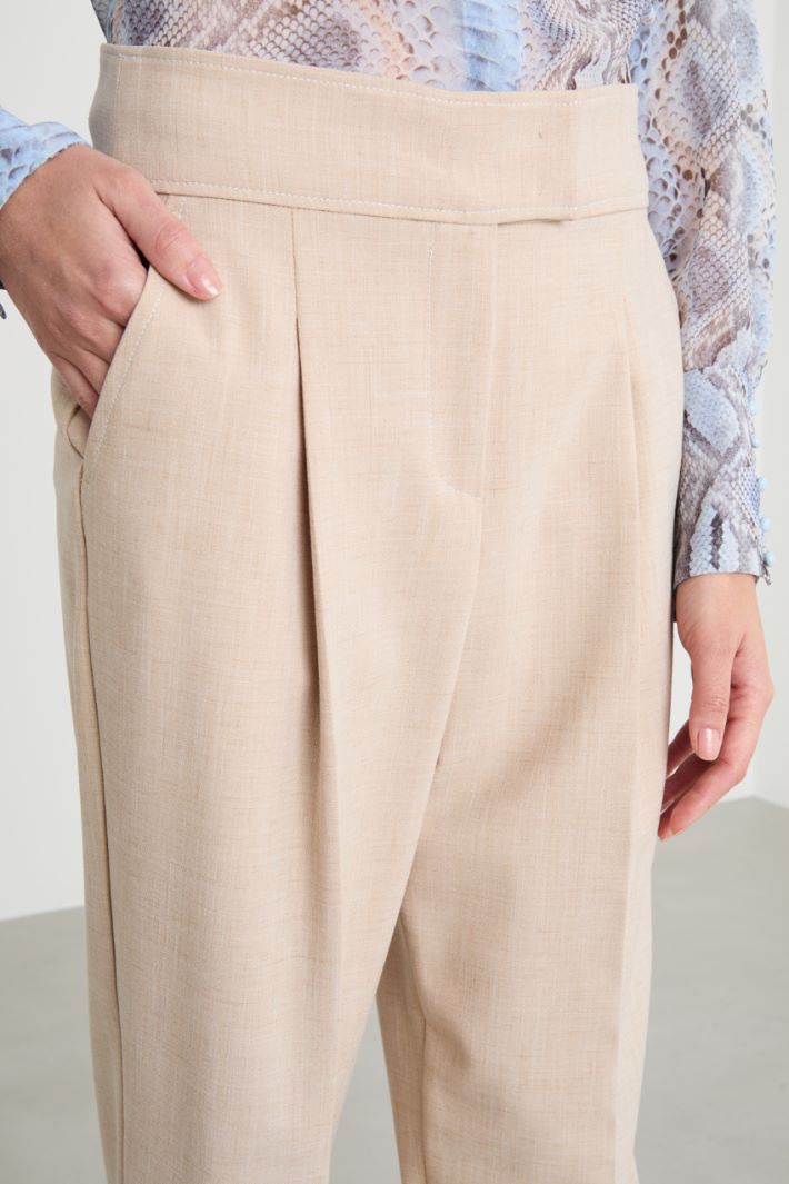 Pleated trousers Intrend - 3