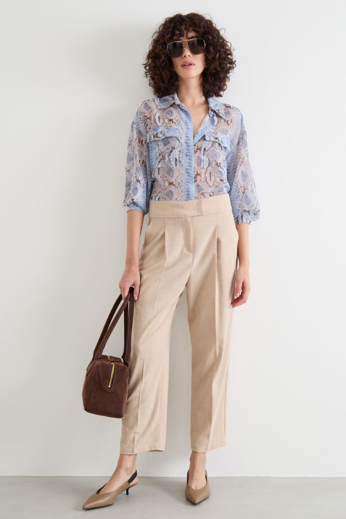 Pleated trousers Intrend