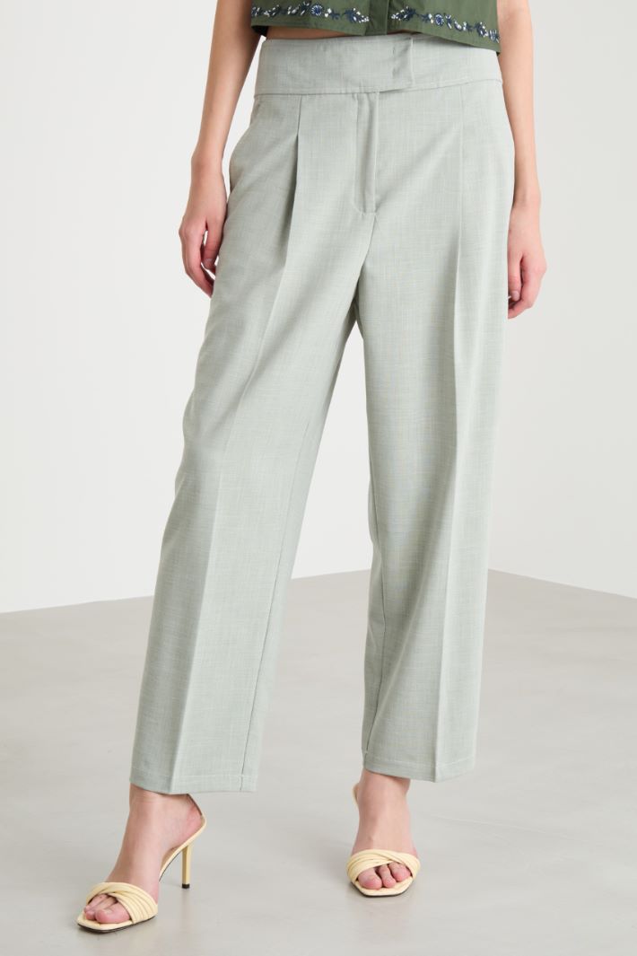 Pleated trousers Intrend - 2