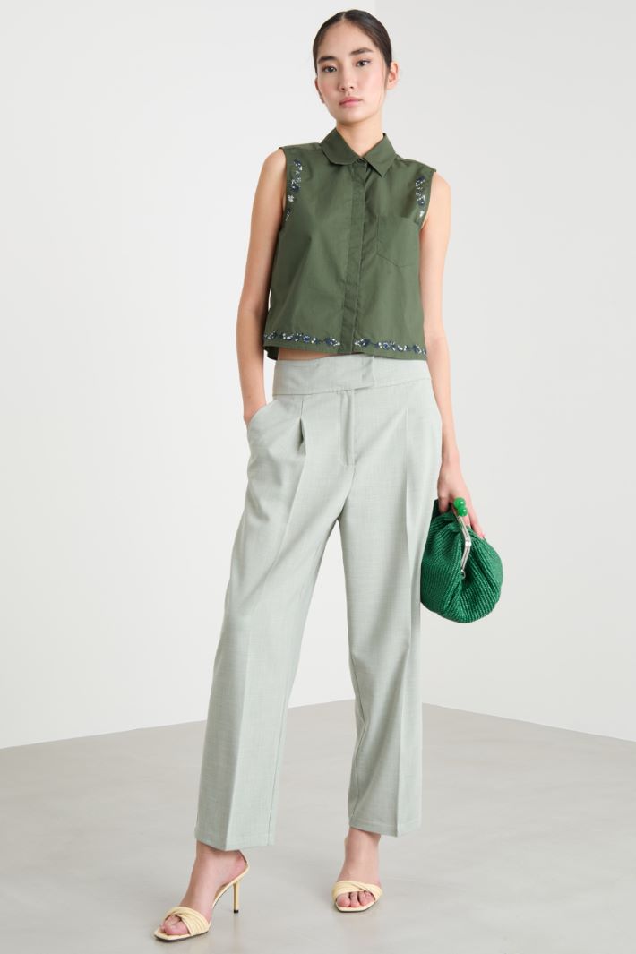 Pleated trousers Intrend