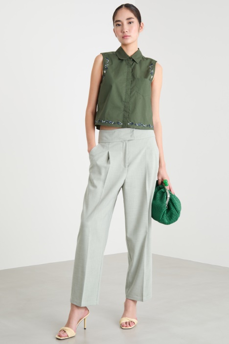 Pleated trousers Intrend