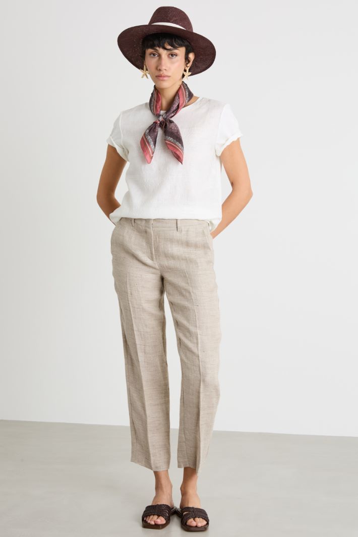 Linen chino trousers Intrend