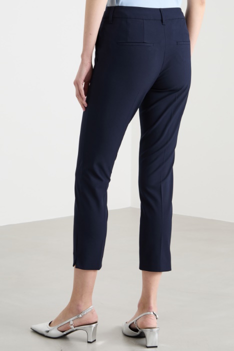 Pantalón pitillo de natté