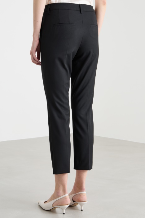 Pantalón pitillo de natté