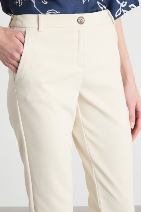 Pantalone in tessuto stretch