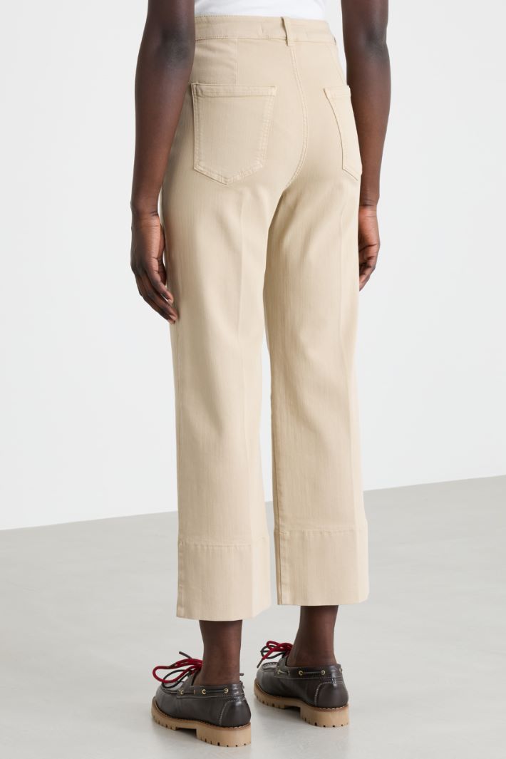 Pantalone in gabardina Intrend - 4