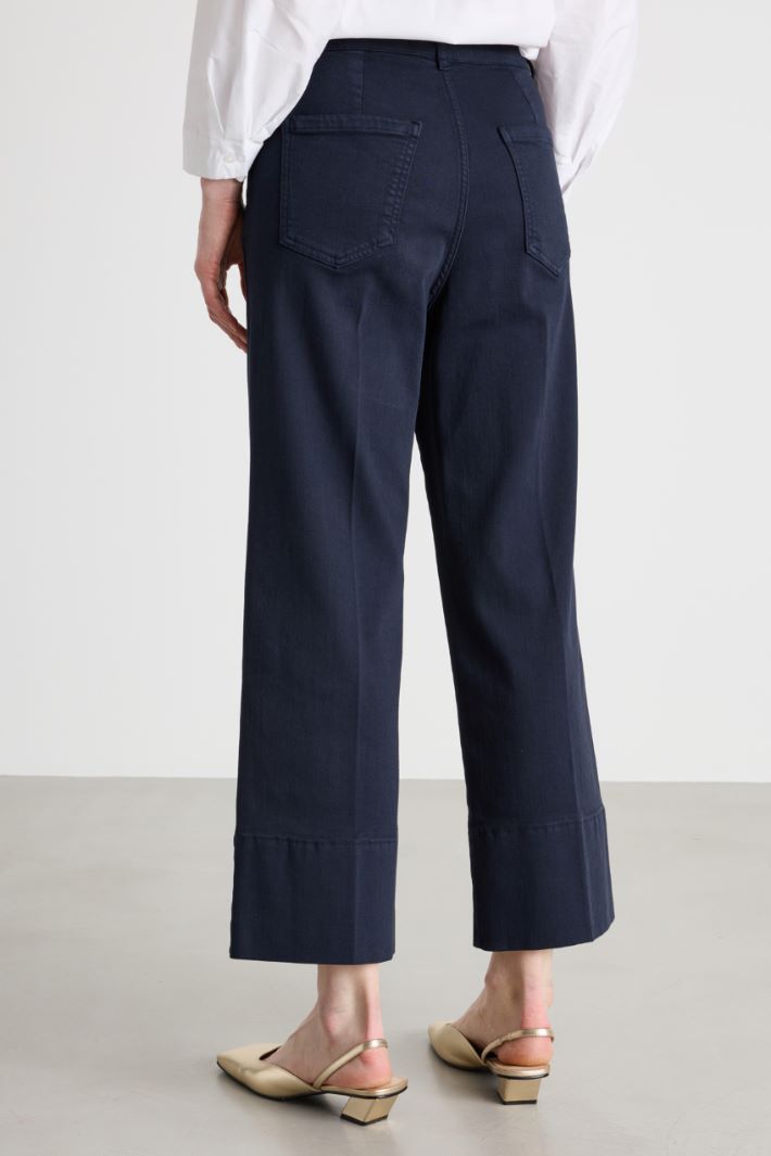 Pantalone in gabardina Intrend - 4