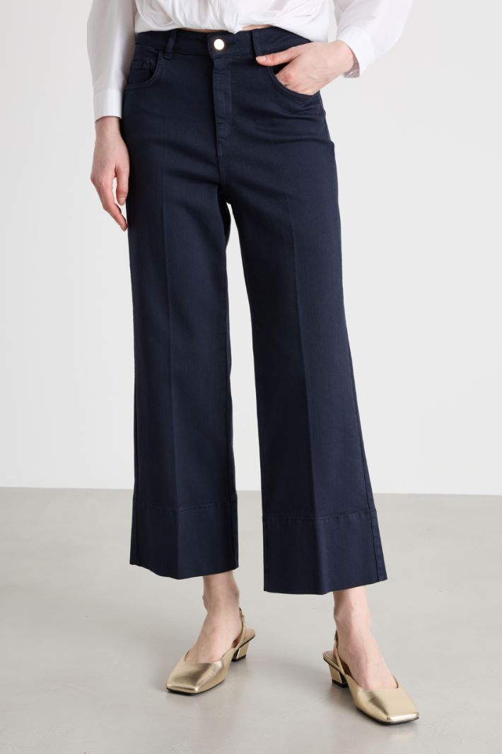 Pantalone in gabardina Intrend - 2