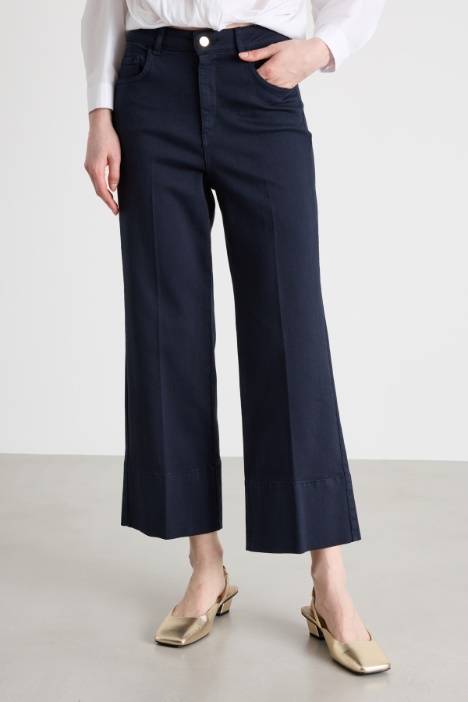 Pantalone in gabardina