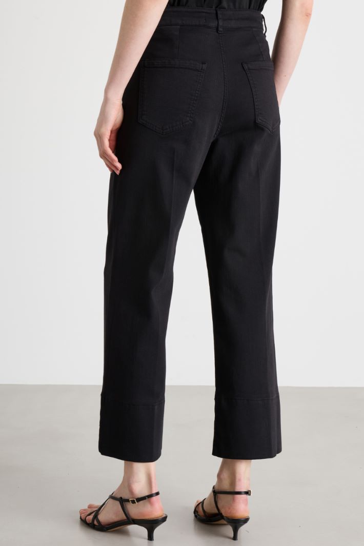 Pantalone in gabardina Intrend - 4
