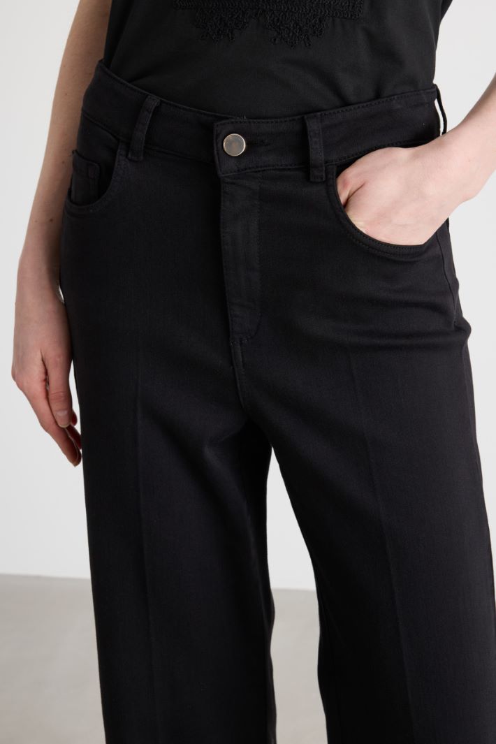 Pantalone in gabardina Intrend - 3