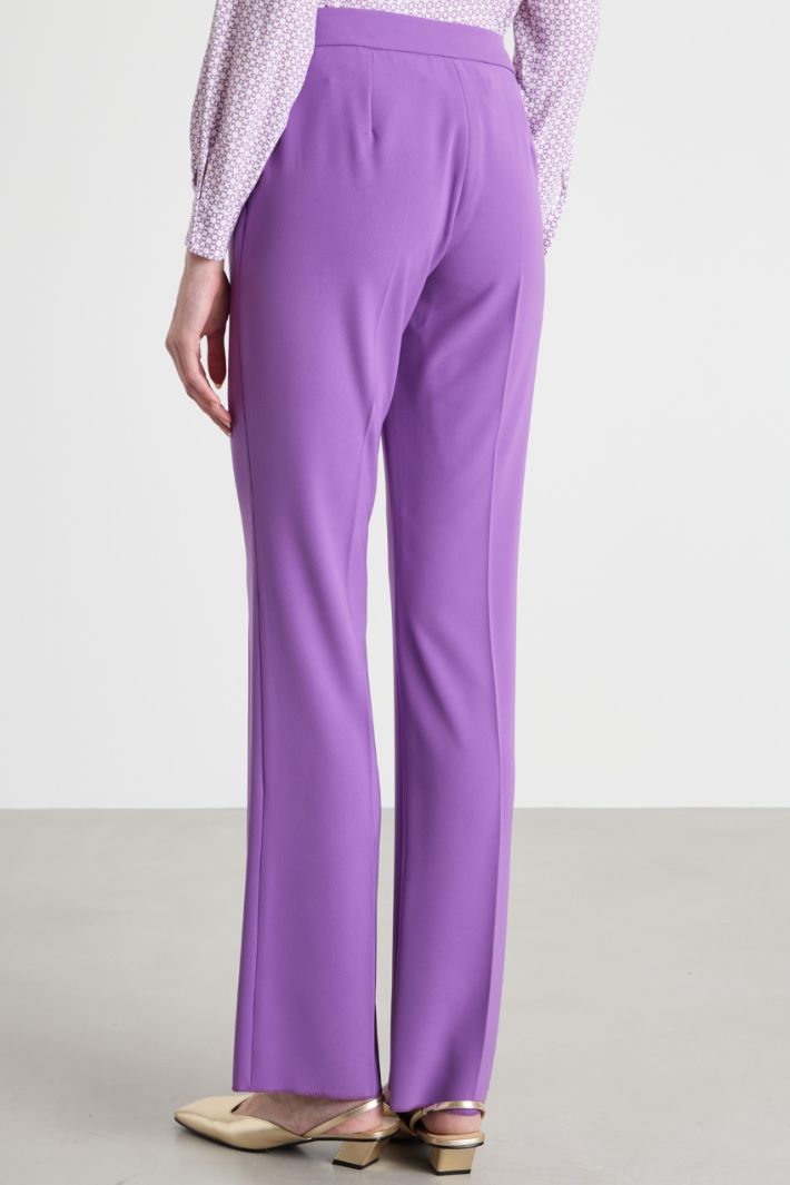 Pantalone in twill tecnico stretch Intrend - 4