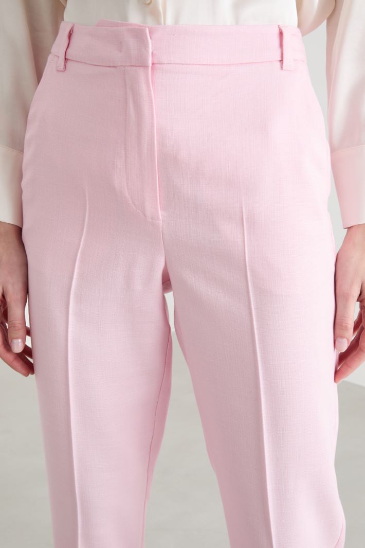 Basketweave Trousers Intrend - 3