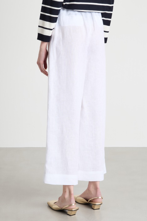 Pantalone con coulisse in vita