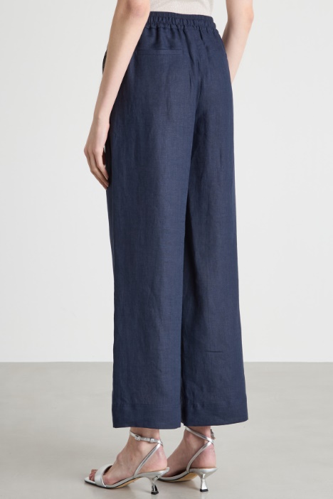 Pantalone con coulisse in vita