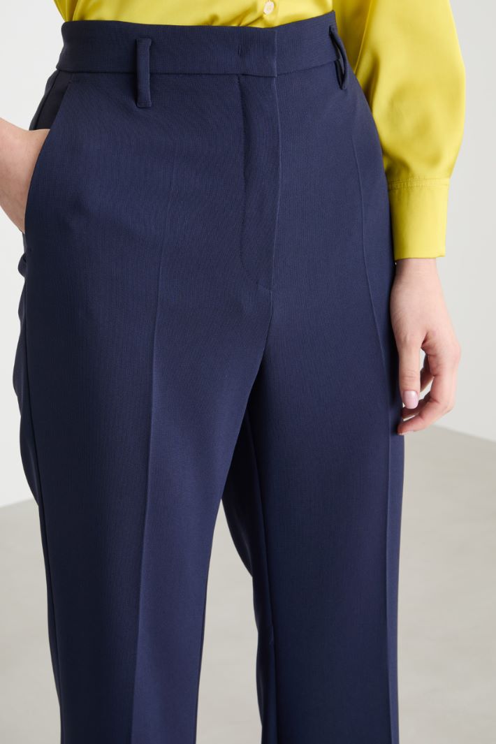 Cady flared trousers Intrend - 3