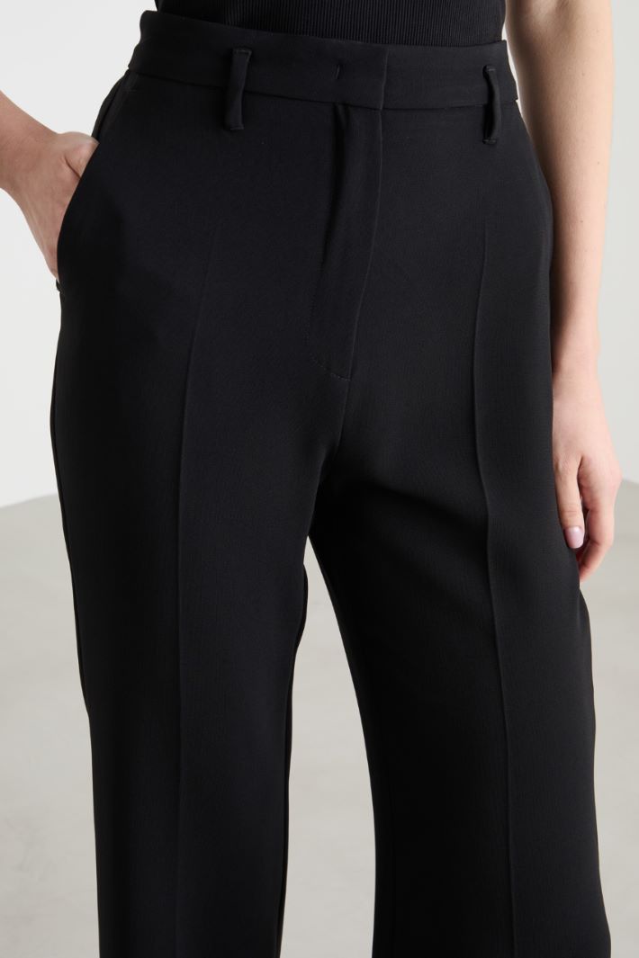 Cady flared trousers Intrend - 3
