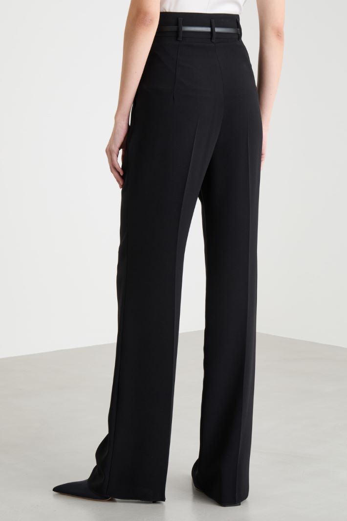Flowing cady trousers Intrend - 4
