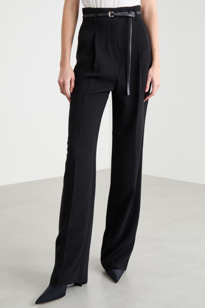 Flowing cady trousers Intrend - 2