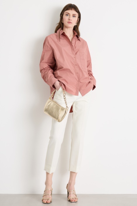 Pantalone a sigaretta in tela Intrend