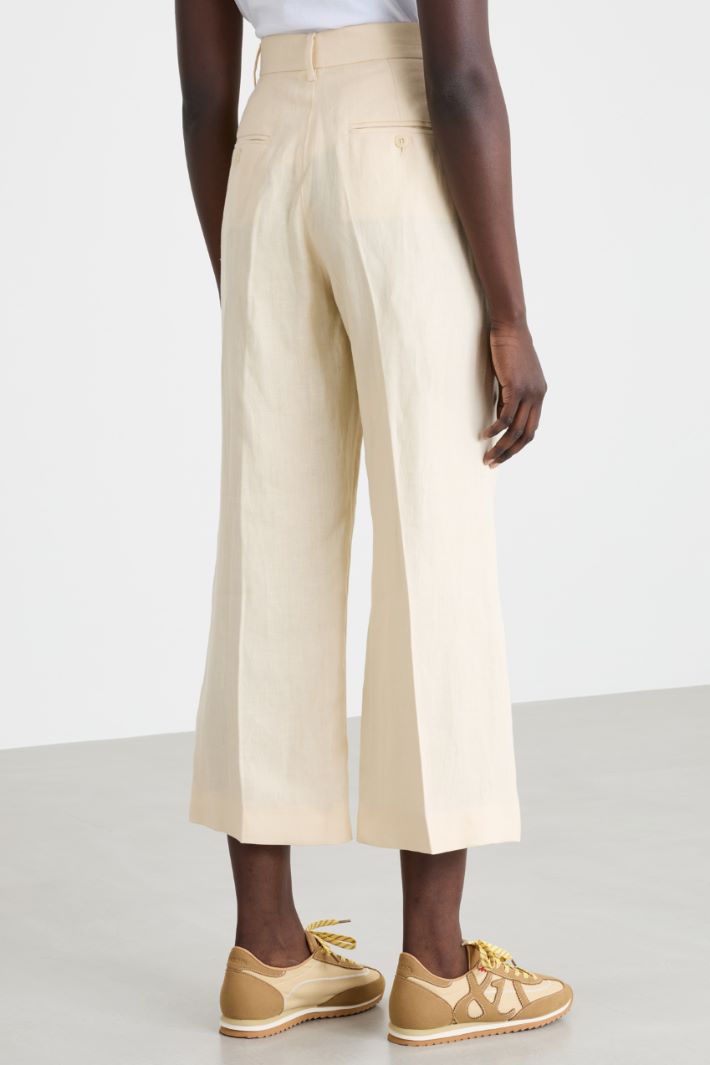 Pantalone ampio con piega stirata Intrend - 4