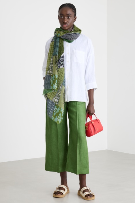 Pantalone ampio con piega stirata Intrend