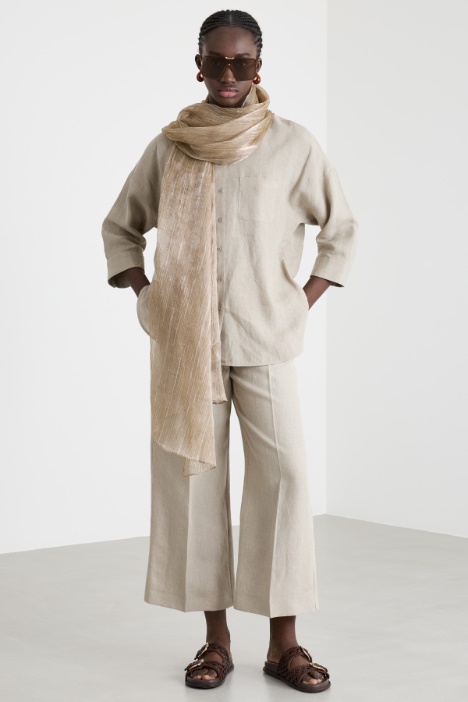 Pantalone ampio con piega stirata Intrend