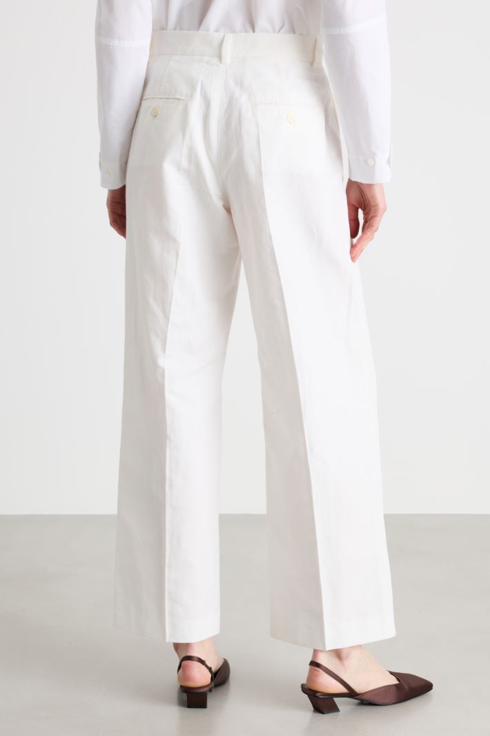 Pantalone in tela Intrend - 4