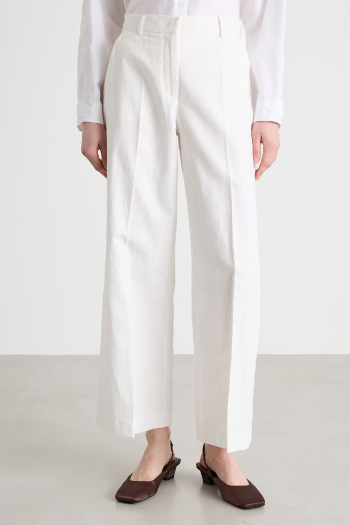 Pantalone in tela Intrend - 2