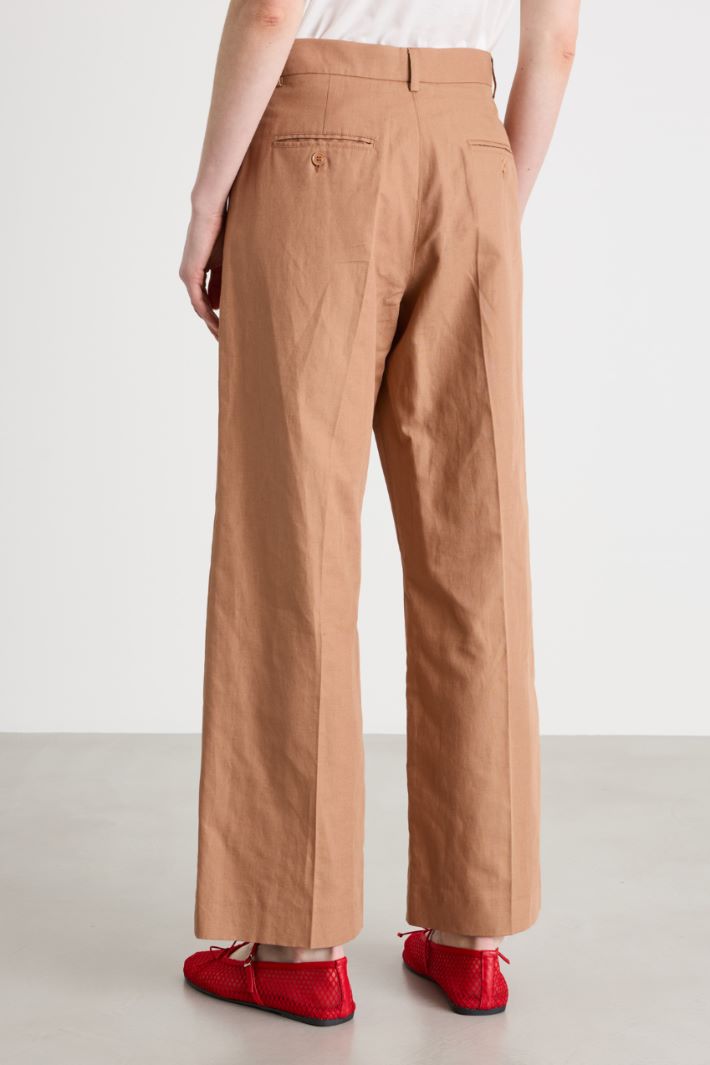 Pantalone in tela Intrend - 4