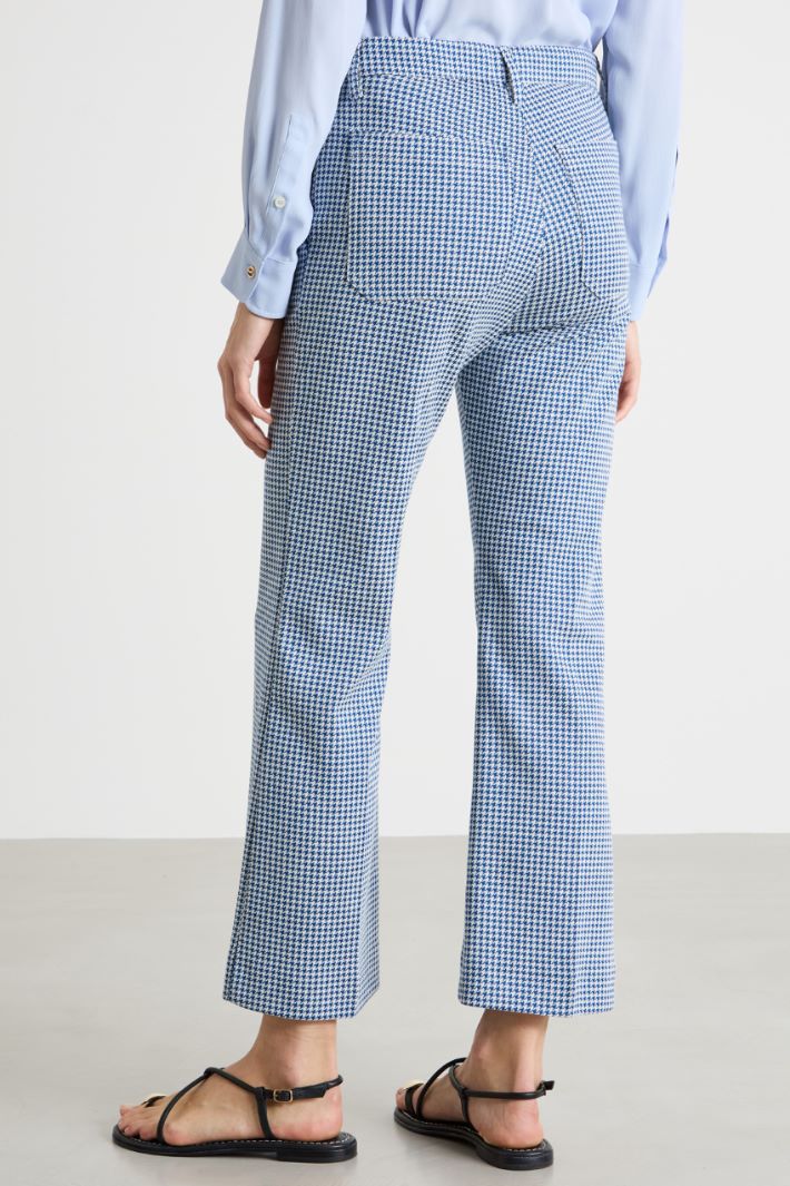 Pantalone in stuoia stampata Intrend - 4