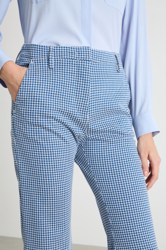 Pantalone in stuoia stampata Intrend - 3