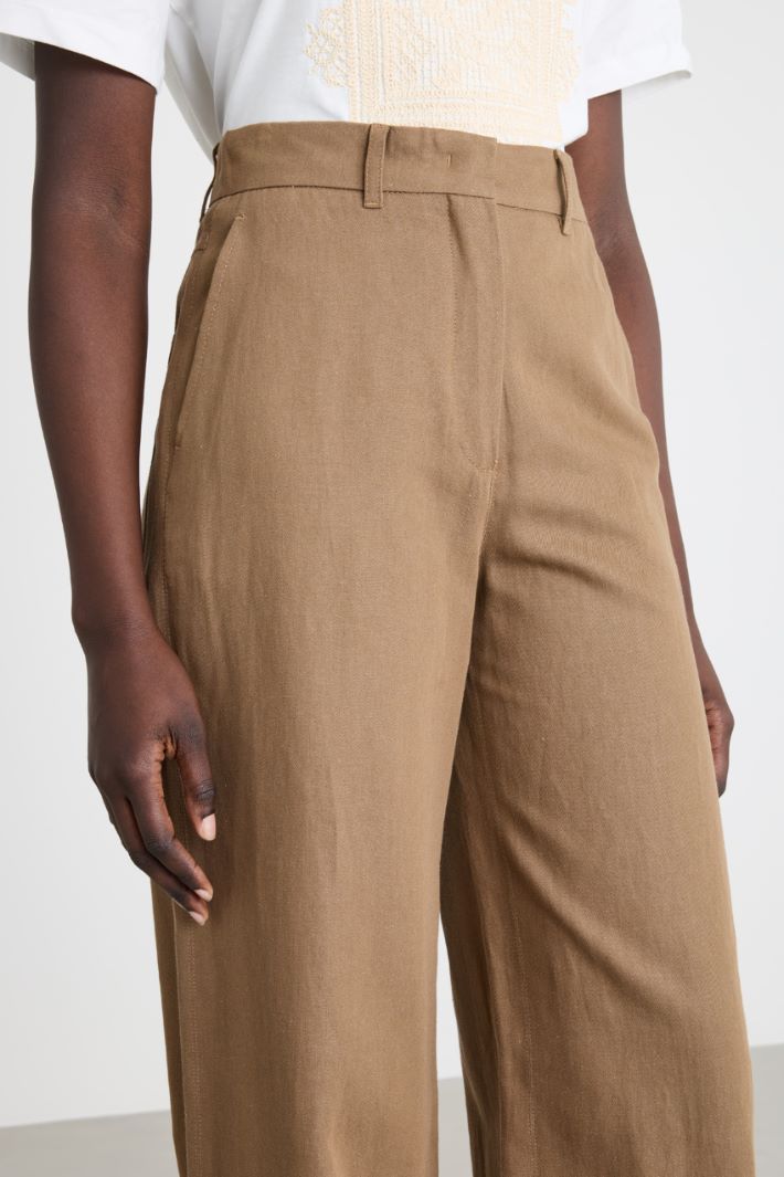 
Pantalone palazzo in drill Intrend - 3