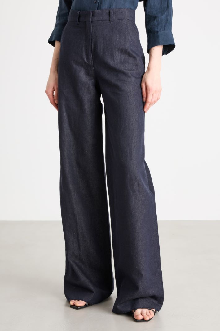 
Pantalone palazzo in drill Intrend - 2
