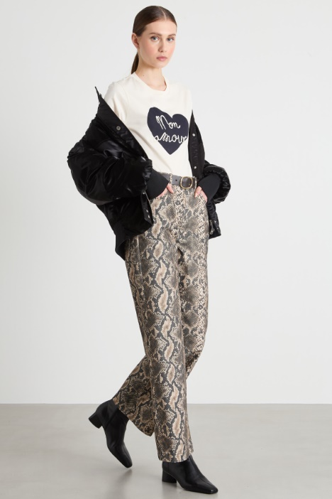 Animal-print trousers Intrend
