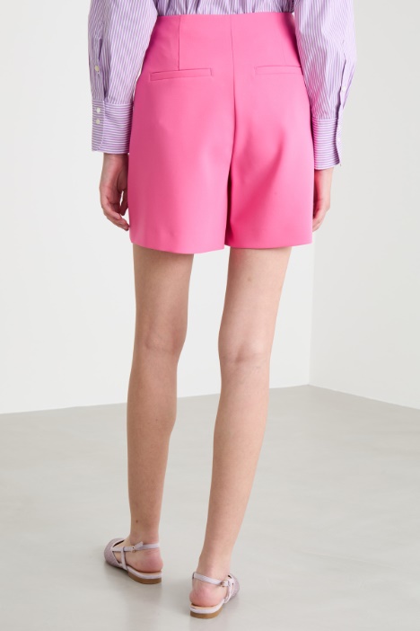 Minigonna pantalone in cady