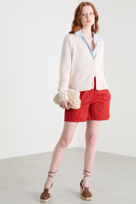 Short in popeline Intrend